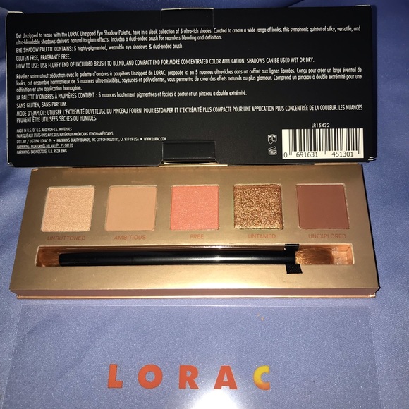 Sold Lorac Unzipped Brazen Palette. - Picture 4 of 4